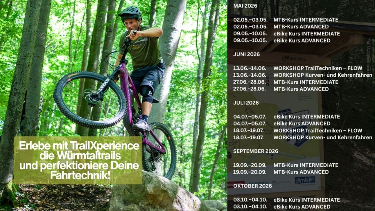 Würmtaltrails mit TrailXperience 