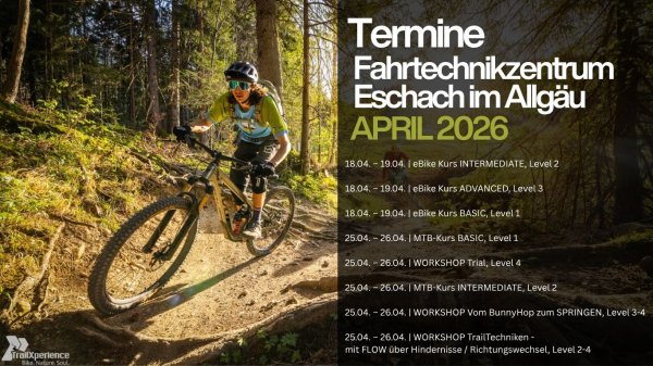 TrailXperience Fahrtechnikzentrum Eschach im Allgäu 